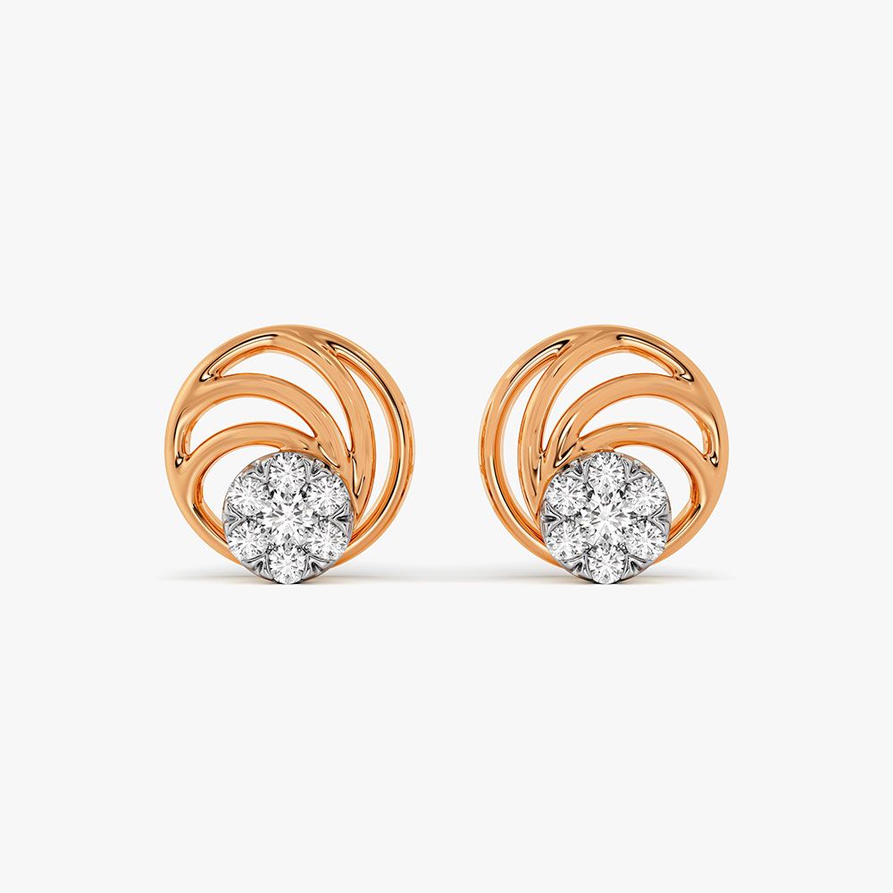 Timeless Circular Diamond Studs-Earrings-OER24I07-D900X0C