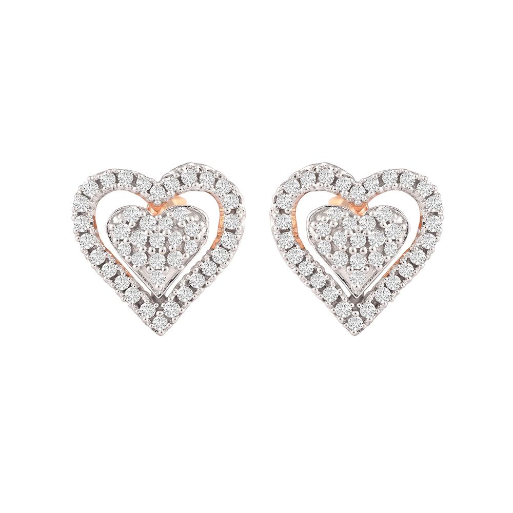 Classic Romantic Diamond Studs-Earrings-OER24I15-D900X0C