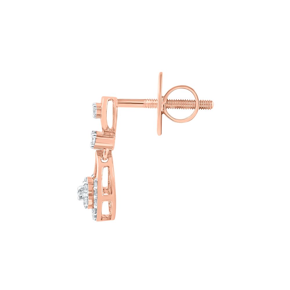 Serenity 14KT Gold Diamond Danglers-Earrings-OER24J26-D900X0C