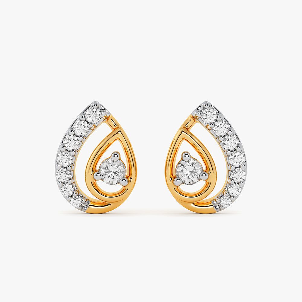 Graceful Drop Earring For Women-Earrings-OER24J37-D900R0C