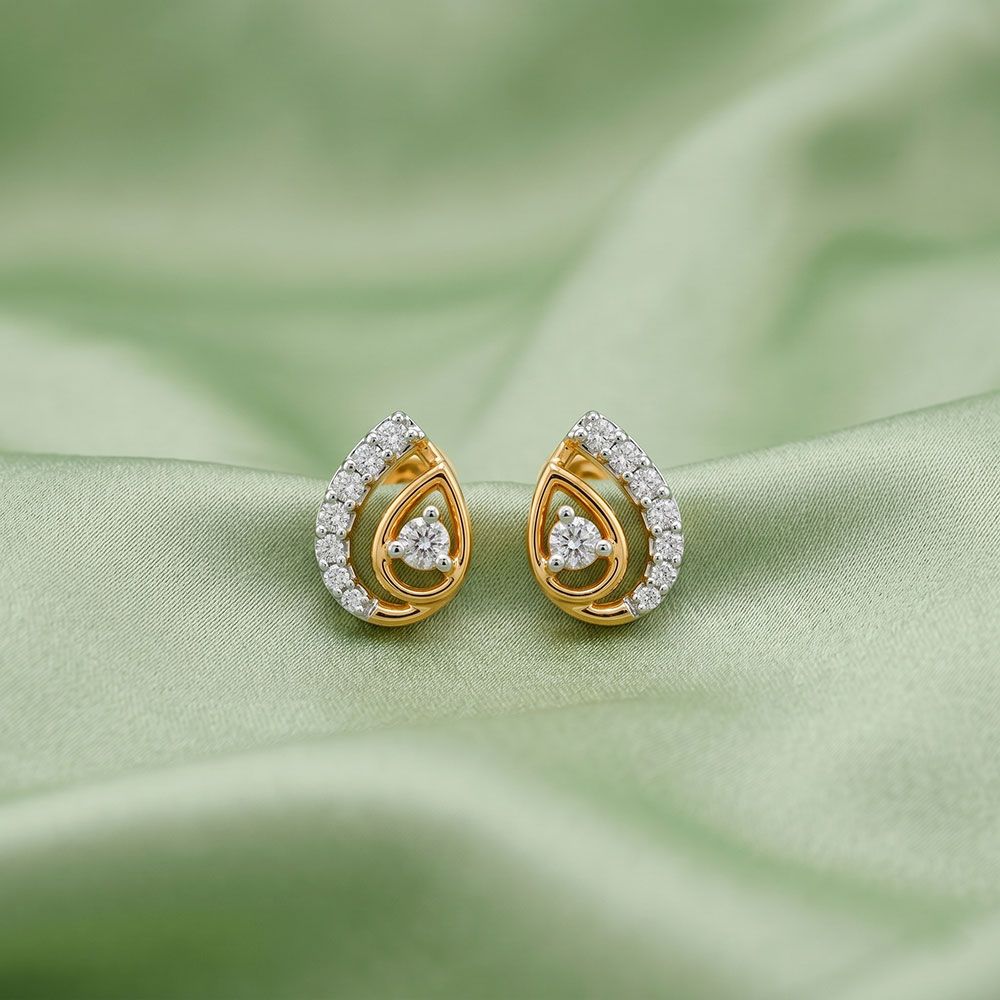Graceful Drop Earring For Women-Earrings-OER24J37-D900R0C