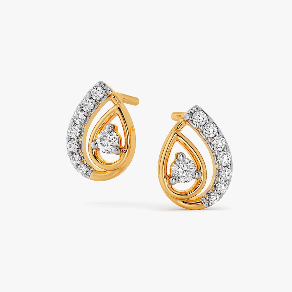Graceful Drop Earring For Women-Earrings-OER24J37-D900R0C