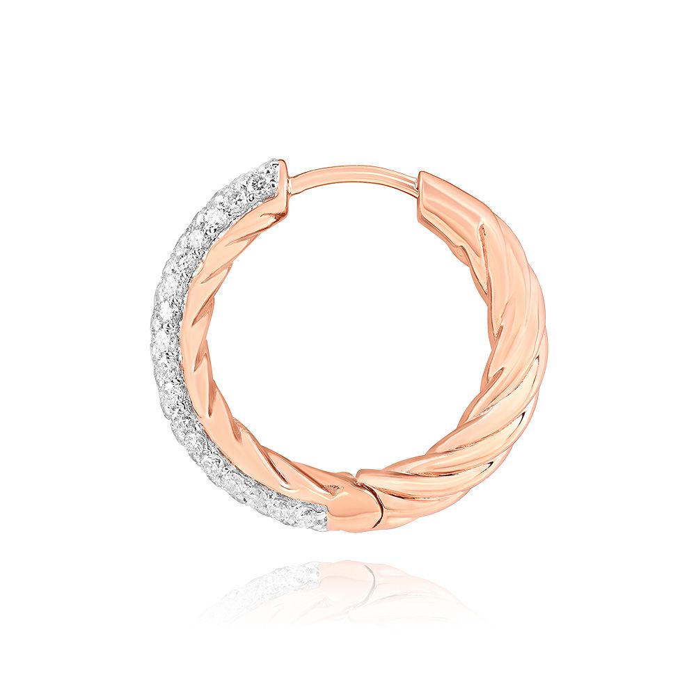 Elegant Oval Hoop Earrings-Earrings-OER25I04-D400X0B
