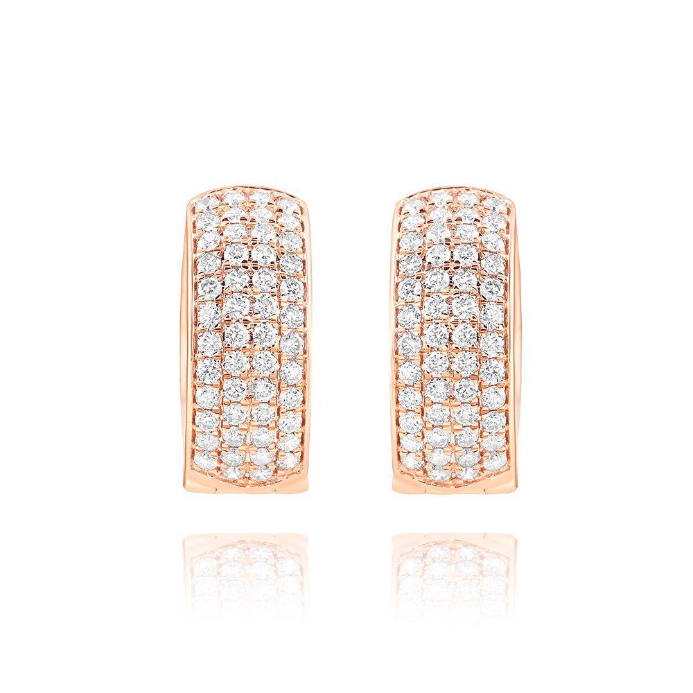 Radiant Casual Style Hoops Earrings-Earrings-OER25I05-D400X0B