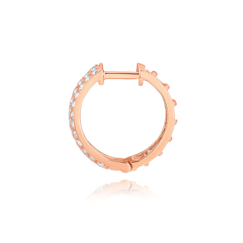 Radiant Casual Style Hoops Earrings-Earrings-OER25I05-D400X0B
