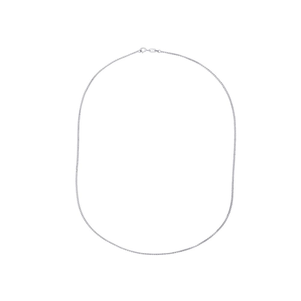 Minimalist Chain in 18KT White Gold-Gold-OIC18029