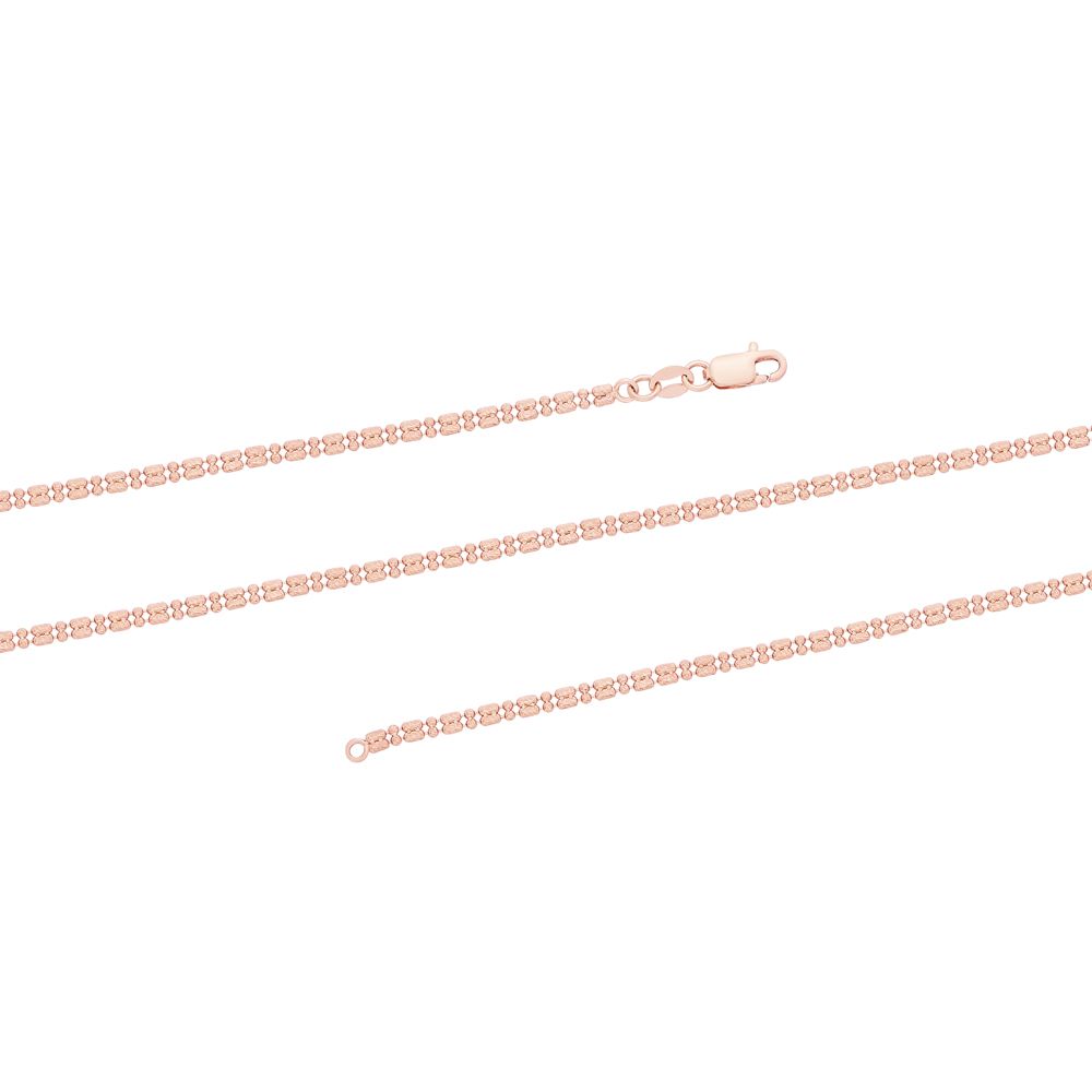 Simple 18Kt Yellow Gold Chain-Gold-OIC18033