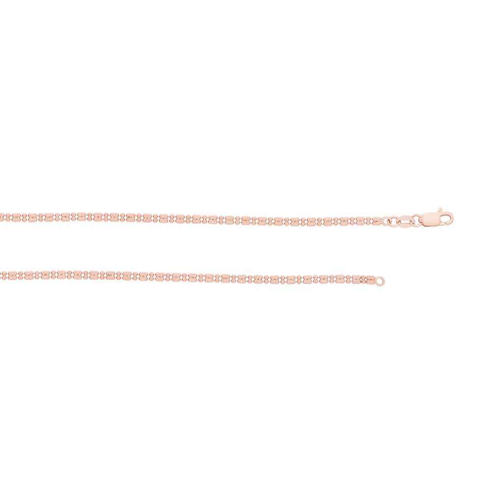 Simple 18Kt Yellow Gold Chain-Gold-OIC18033