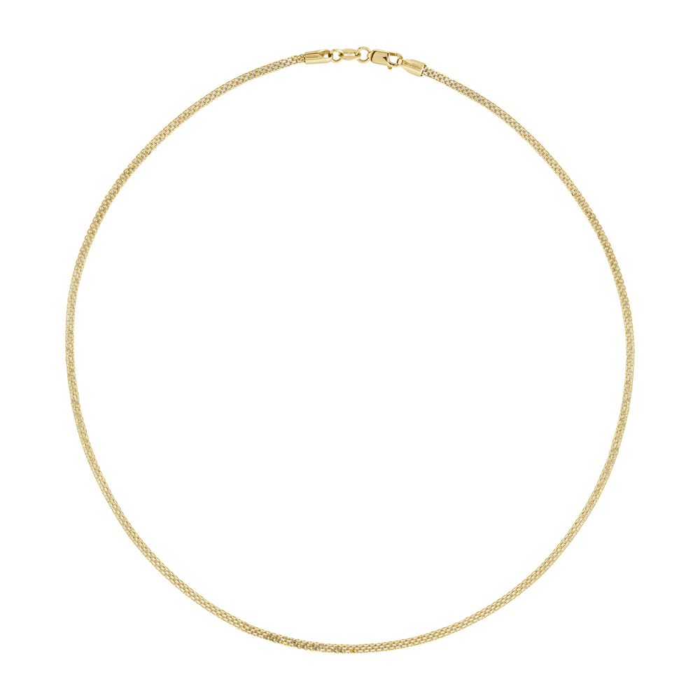 Light 18KT Yellow Gold Chain-Gold-OIC18036