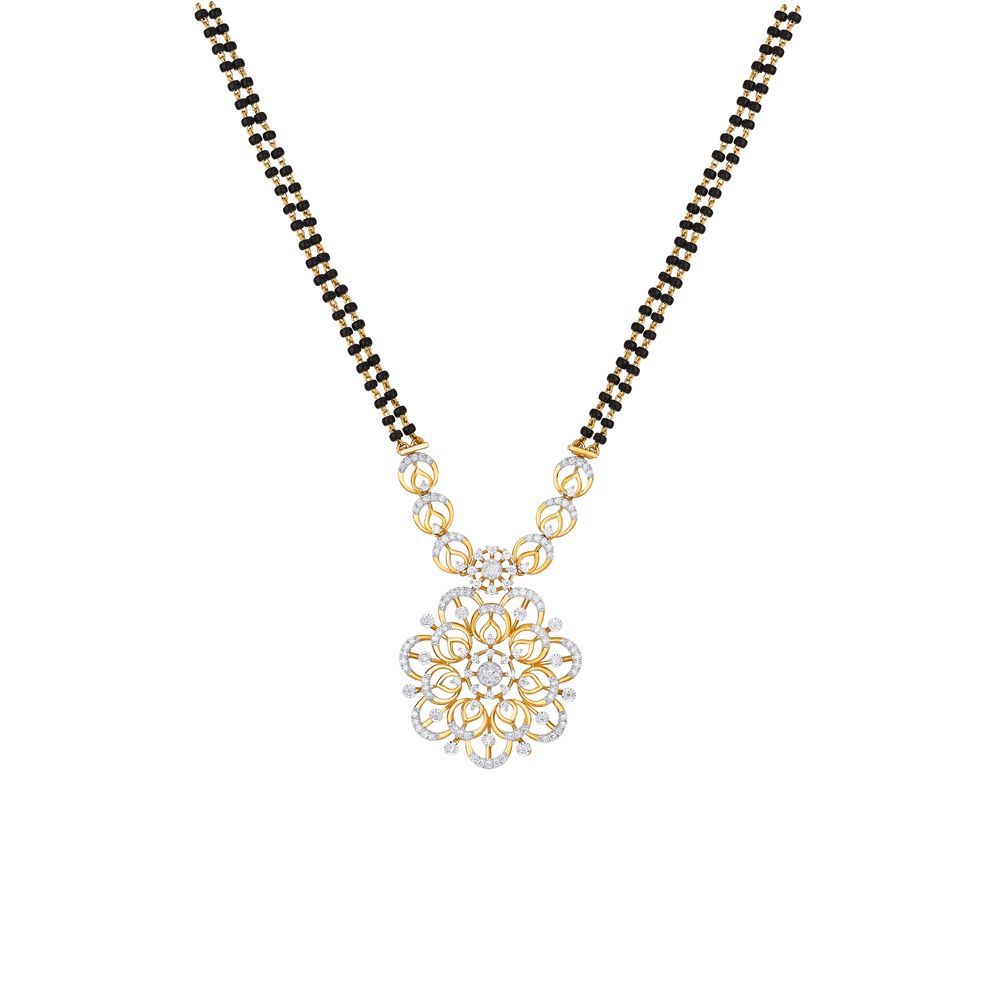 2-strand Diamond and Yellow Gold Tanmaniya-Shop By Gender-OMG23011-D300RDB