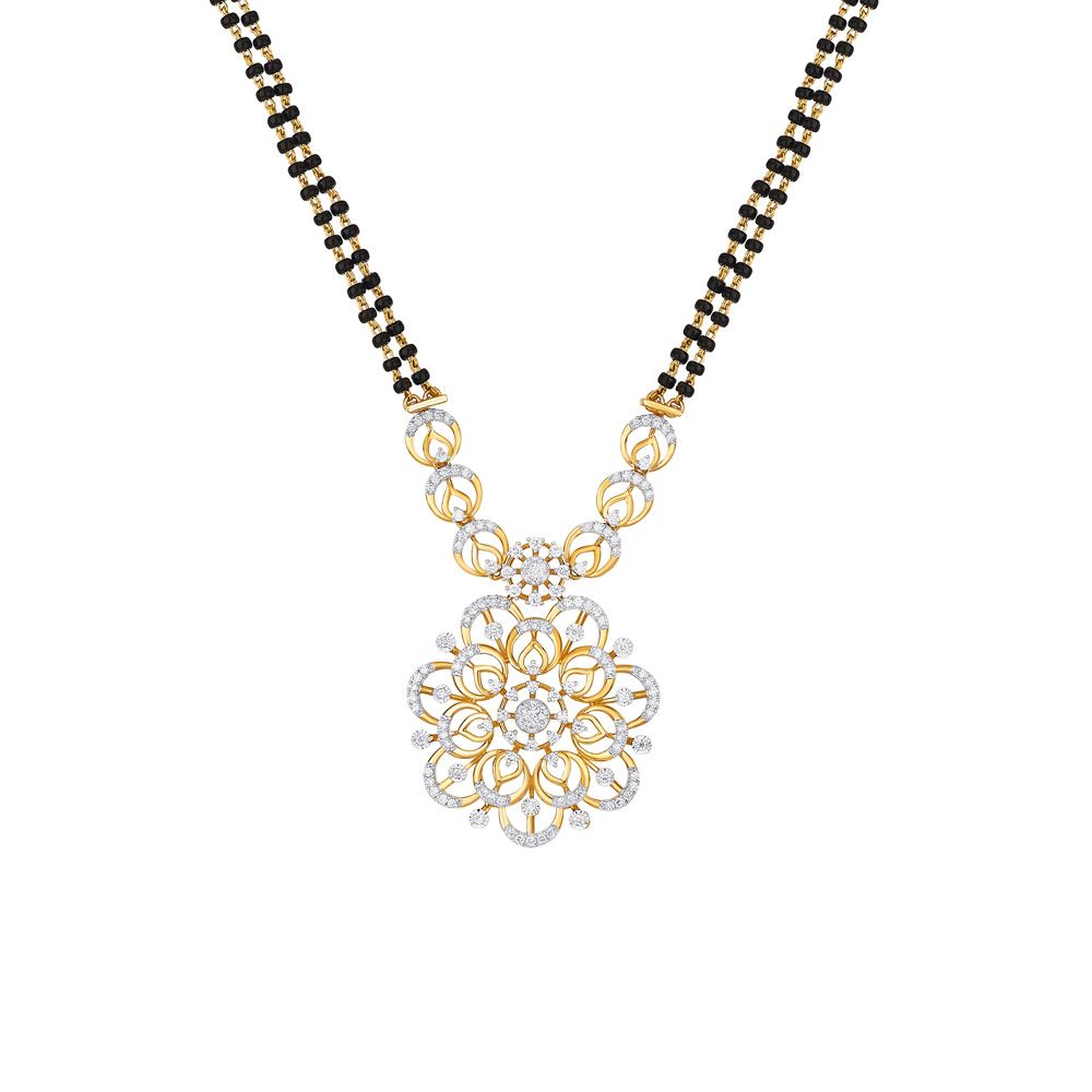 2-strand Diamond and Yellow Gold Tanmaniya-Shop By Gender-OMG23011-D300RDB