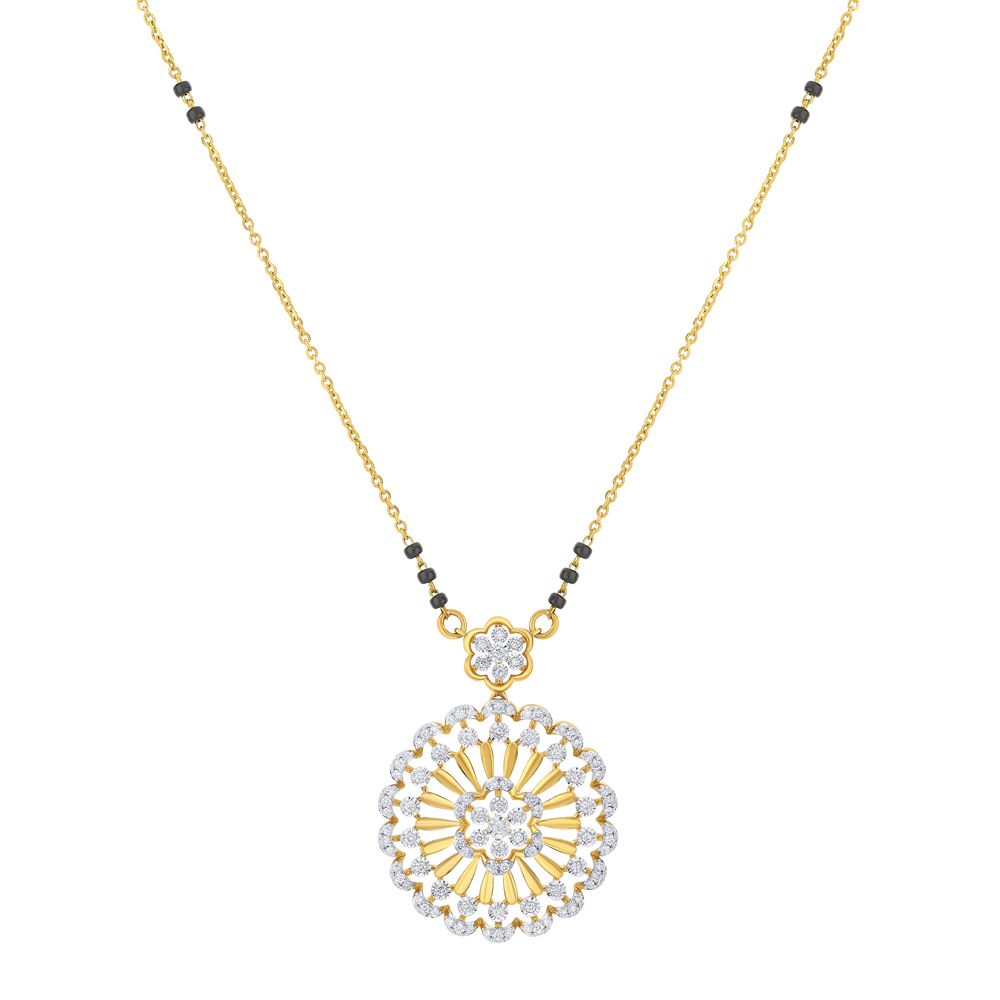 Sleek 18KT Yellow Gold Diamond Tanmaniya-Shop By Gender-OMG23012-D300RDB