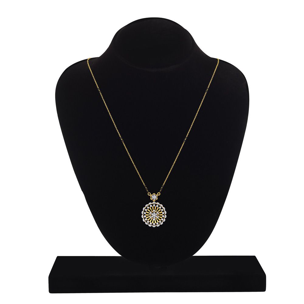 Sleek 18KT Yellow Gold Diamond Tanmaniya-Shop By Gender-OMG23012-D300RDB