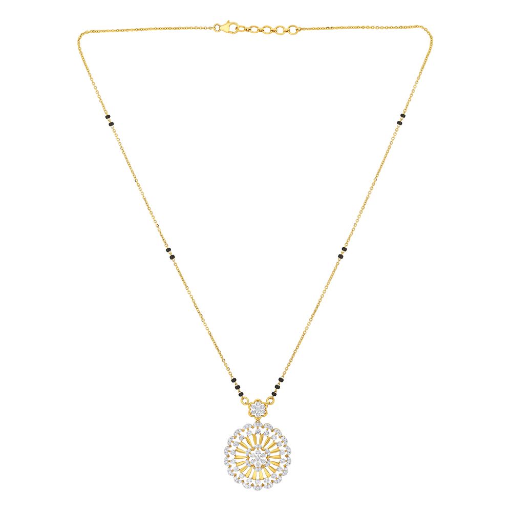 Sleek 18KT Yellow Gold Diamond Tanmaniya-Shop By Gender-OMG23012-D300RDB