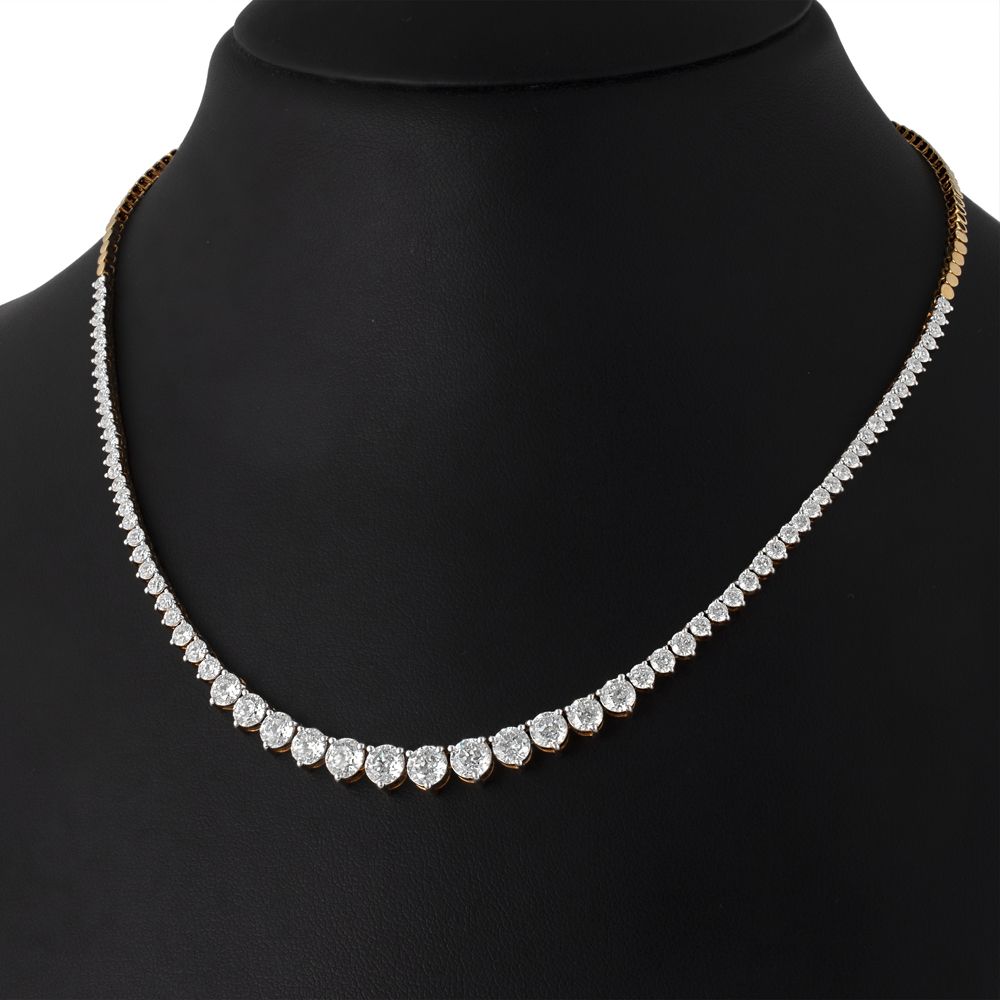 【AVARON】One Diamond Star Necklace k18 18K Yellow Gold Stardust Small Open Frame Diamond Star Necklace