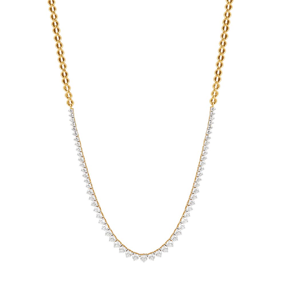 Buy Eclectic Diamond Studded Necklace ONK18012-A300R1B Online at ORRA.