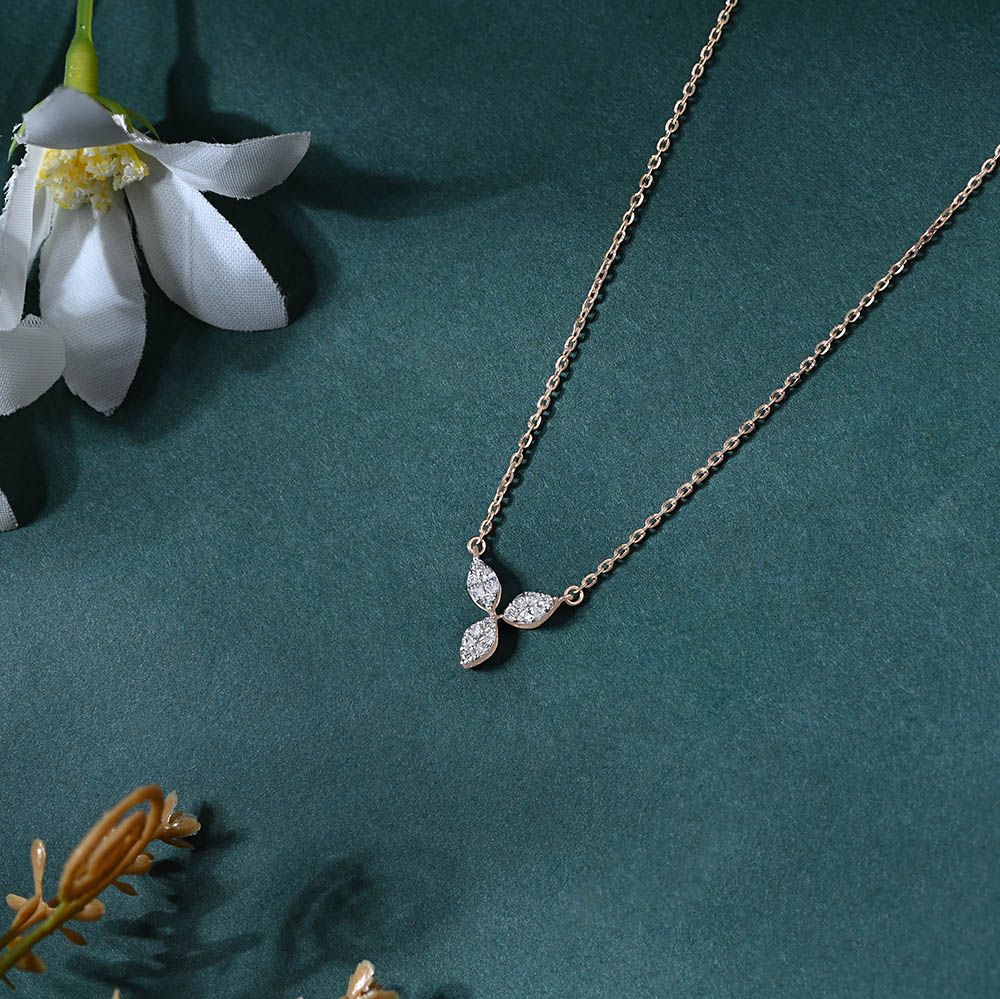 Contemporary Gold Desired Necklace-Necklaces-ONK23007-D300X1B