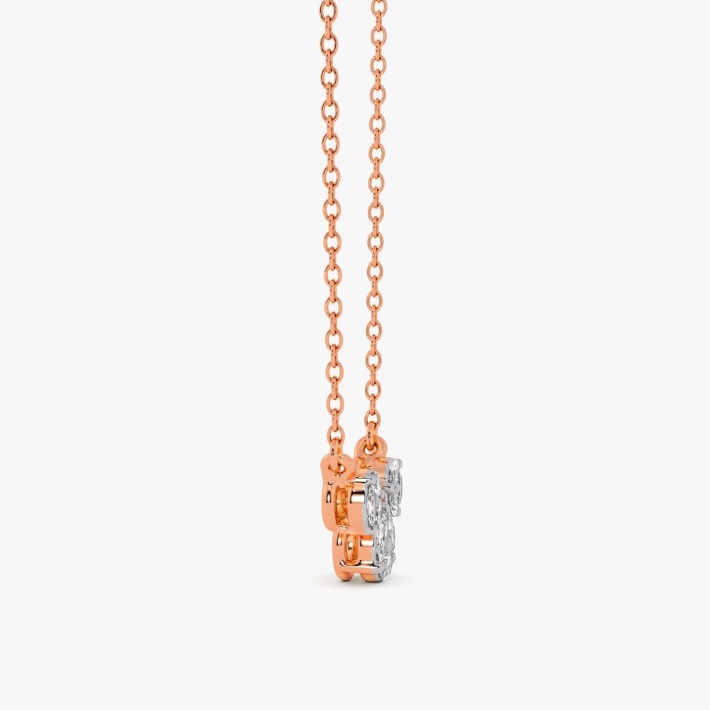 Attractive Diamond Desired Necklace-Necklaces-ONK23009-D300X1B