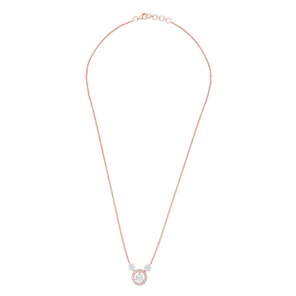Graceful Diamond Desired Necklace-Necklaces-ONK23010-D300X1B