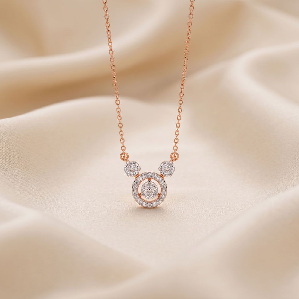 Graceful Diamond Desired Necklace-Necklaces-ONK23010-D300X1B