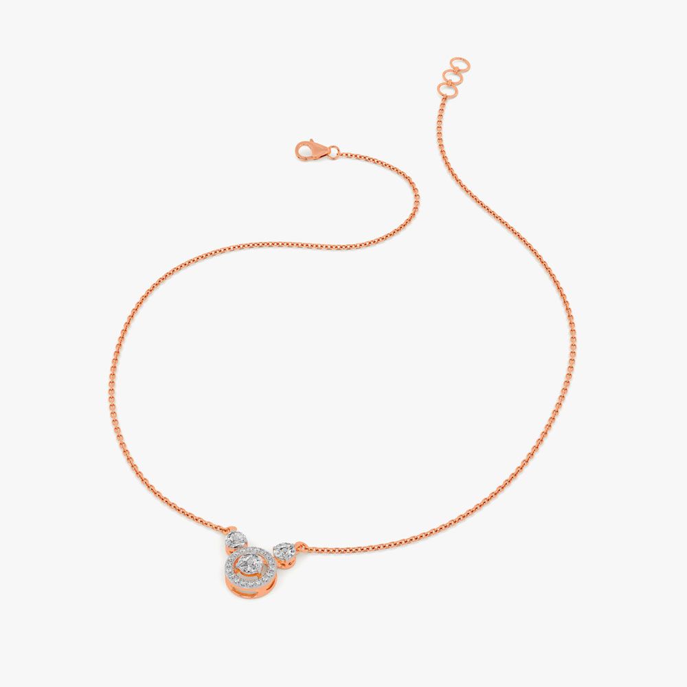 Graceful Diamond Desired Necklace-Necklaces-ONK23010-D300X1B