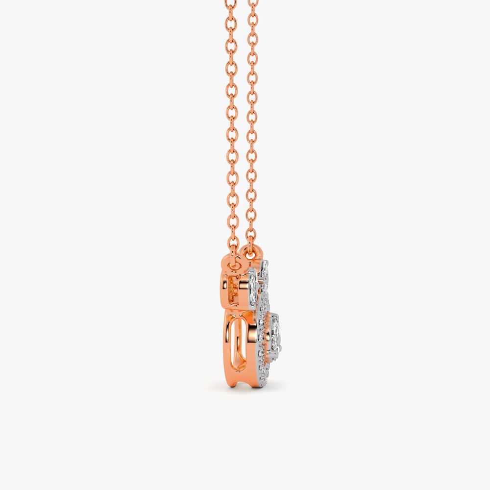 Graceful Diamond Desired Necklace-Necklaces-ONK23010-D300X1B