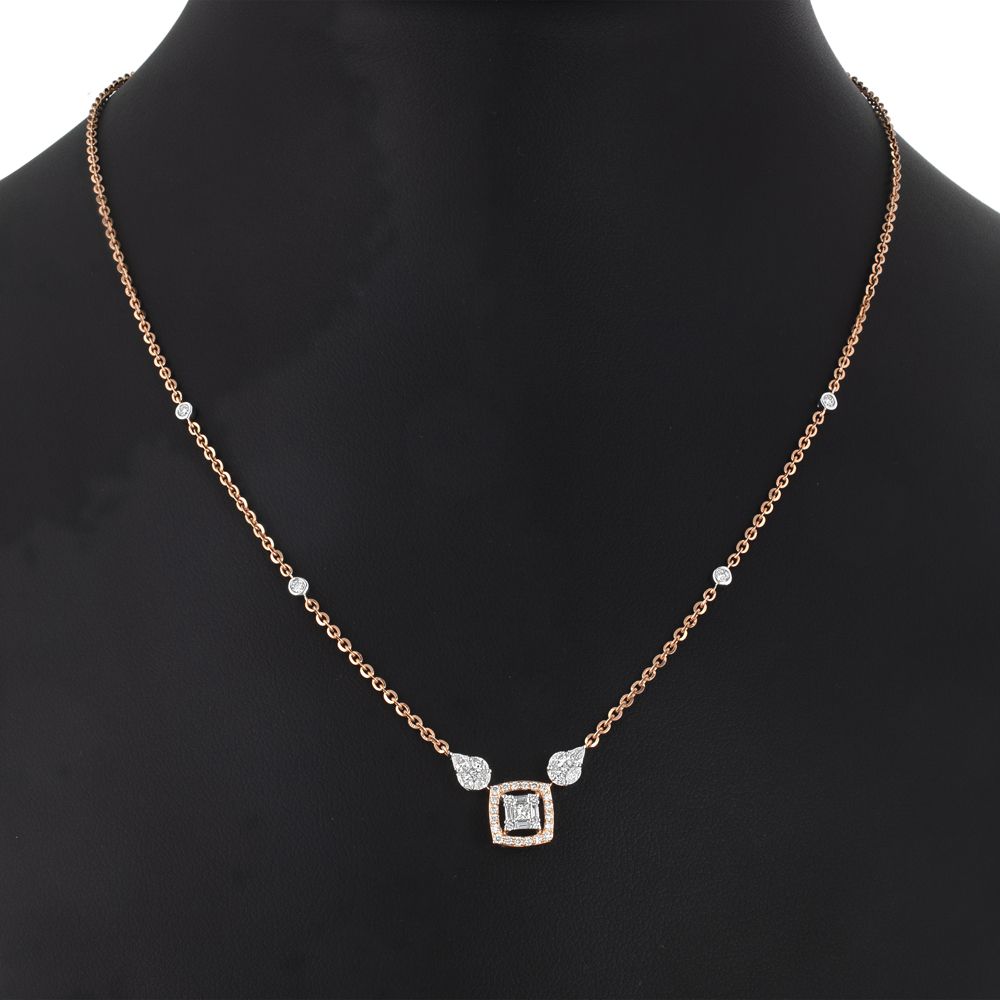 Breathtaking Gold Desired Necklace-Necklaces-ONK23013-D300X1B