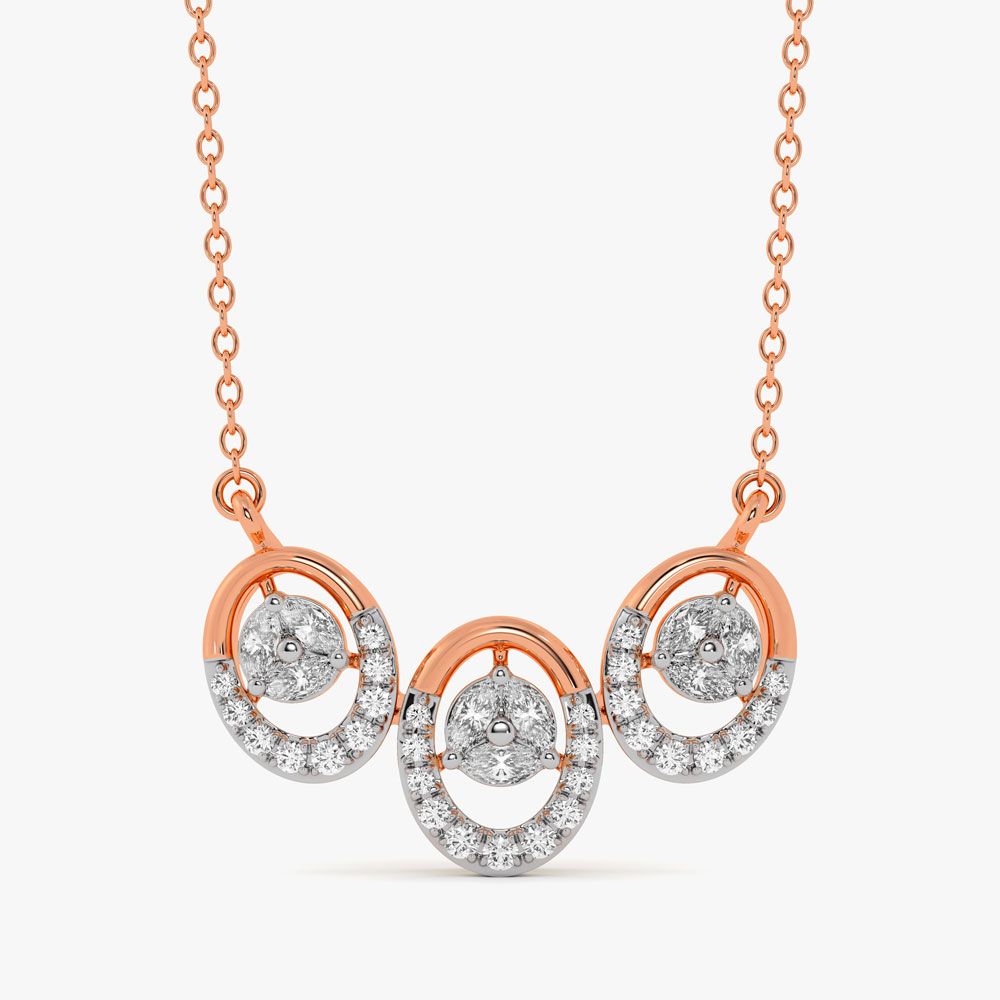 Stunning Gold Desired Necklace-Necklaces-ONK23014-D300X1B