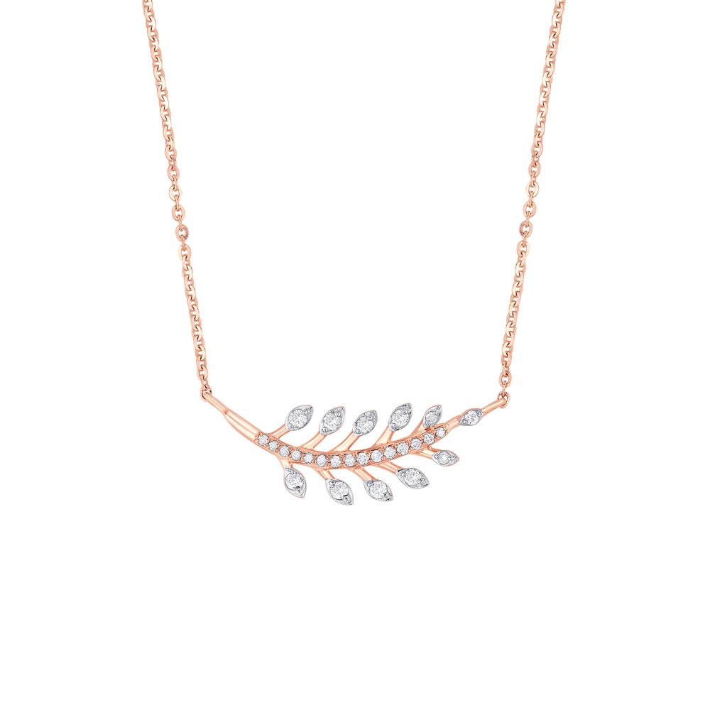 Buy Krishna Peacock Feather Design Diamond Necklace ONK23C01