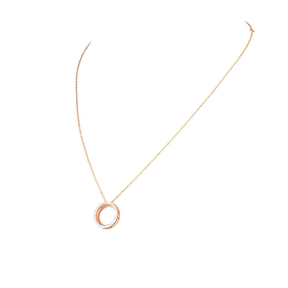 Geometric Design Diamond Chain-Necklaces-ONK24C25-D900X1C