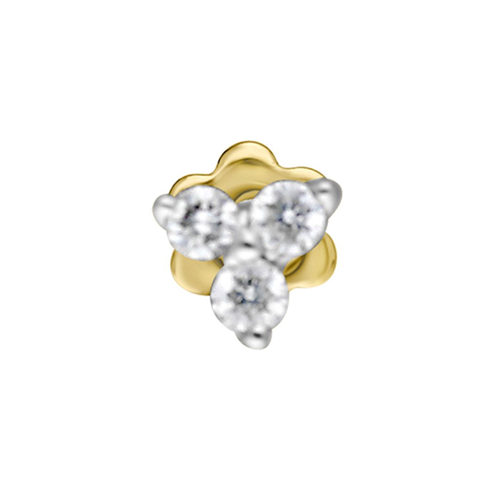 Gleaming Diamond Nosepin-All Jewellery-ONP10009-D400R5B