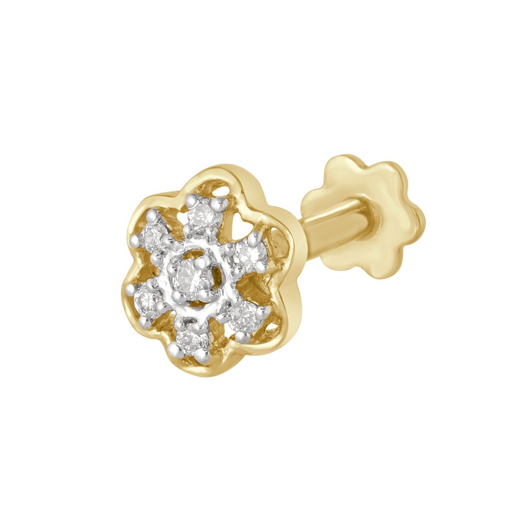 Resplendent Diamond Nosepin-All Jewellery-ONP12004-D400R0B