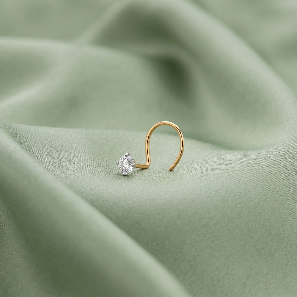 Beautiful Diamond Nosepin-All Jewellery-ONP17037-D400R5B