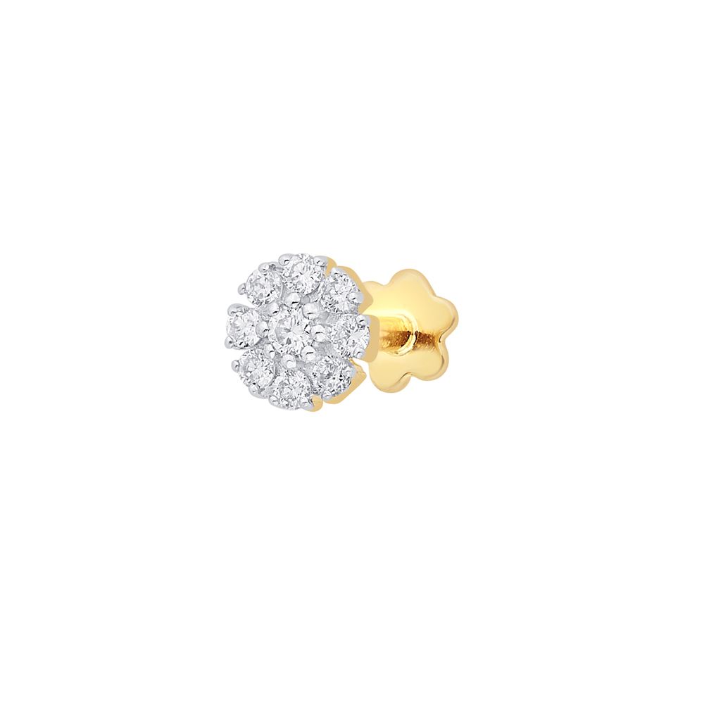 Beautiful Diamond Nosepin-All Jewellery-ONP17037-D400R5B