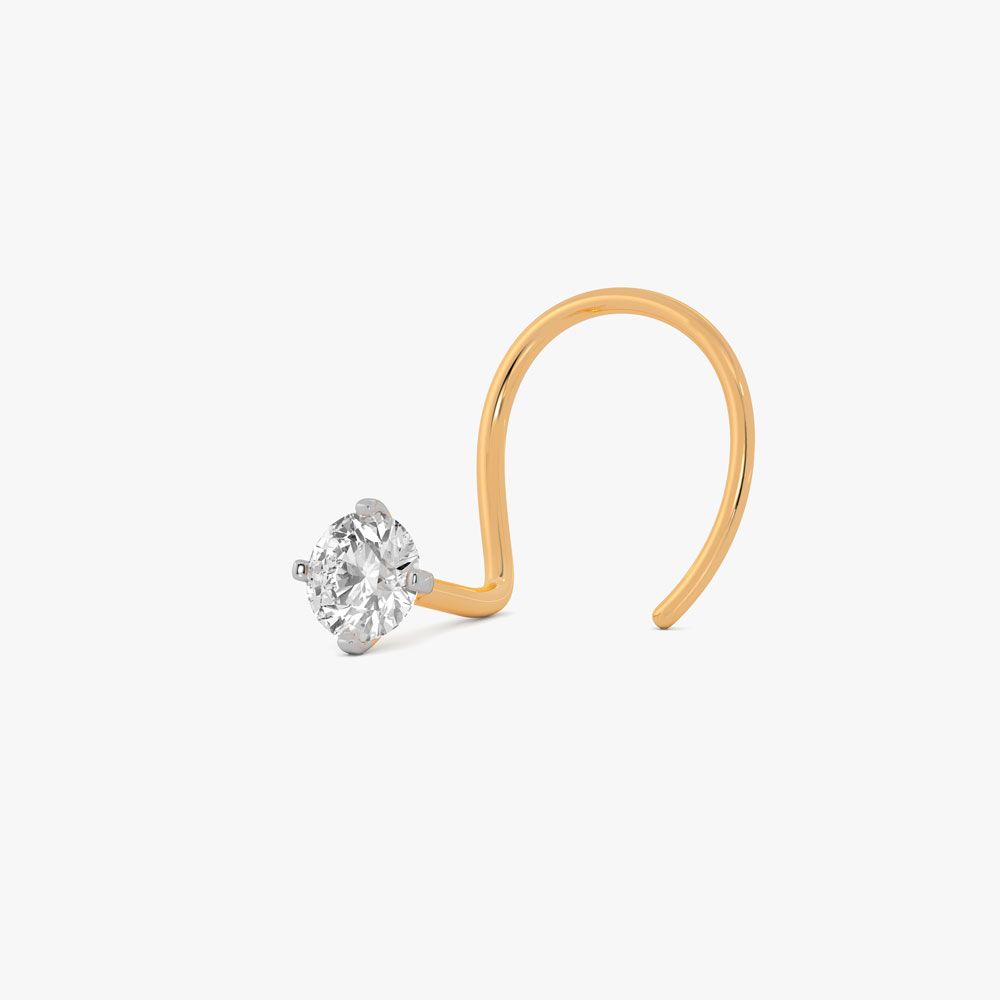 Beautiful Diamond Nosepin-All Jewellery-ONP17037-D400R5B