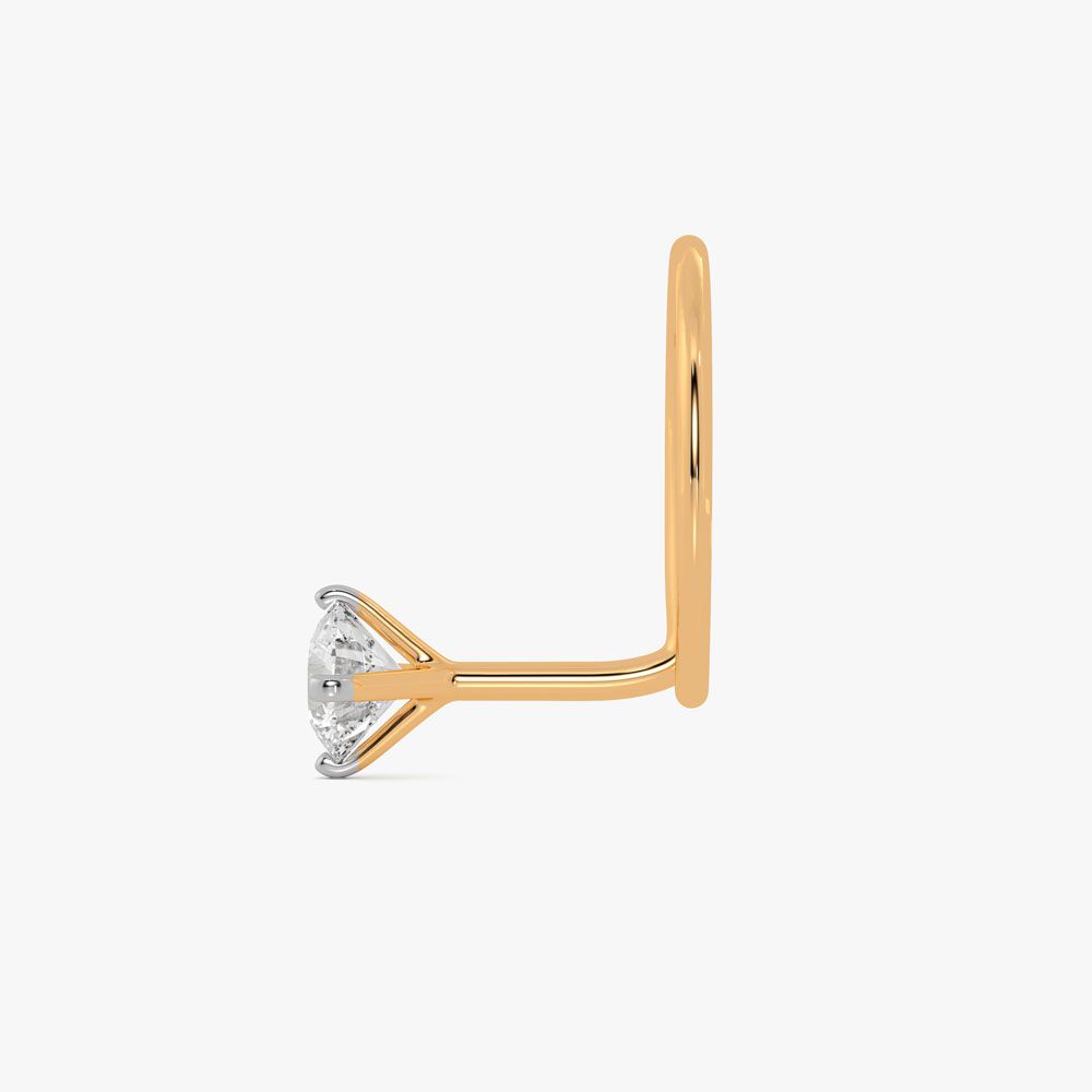 Beautiful Diamond Nosepin-All Jewellery-ONP17037-D400R5B