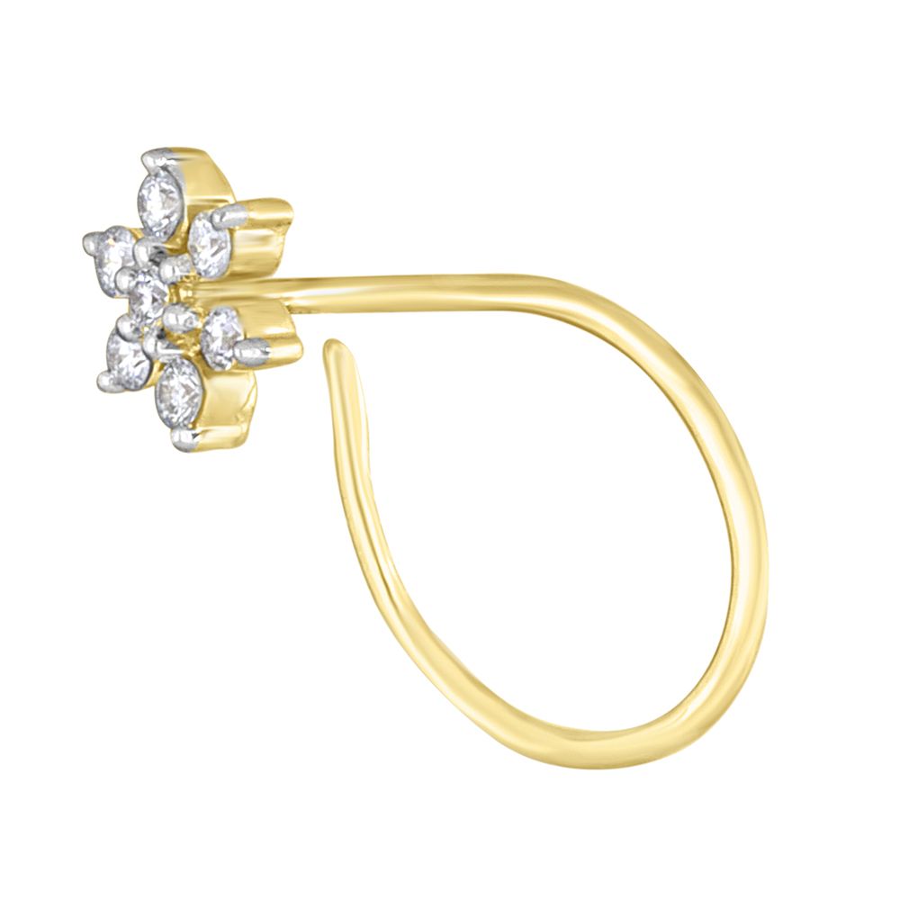 Floral Diamond Nosepin-All Jewellery-ONP17039-D300R5B