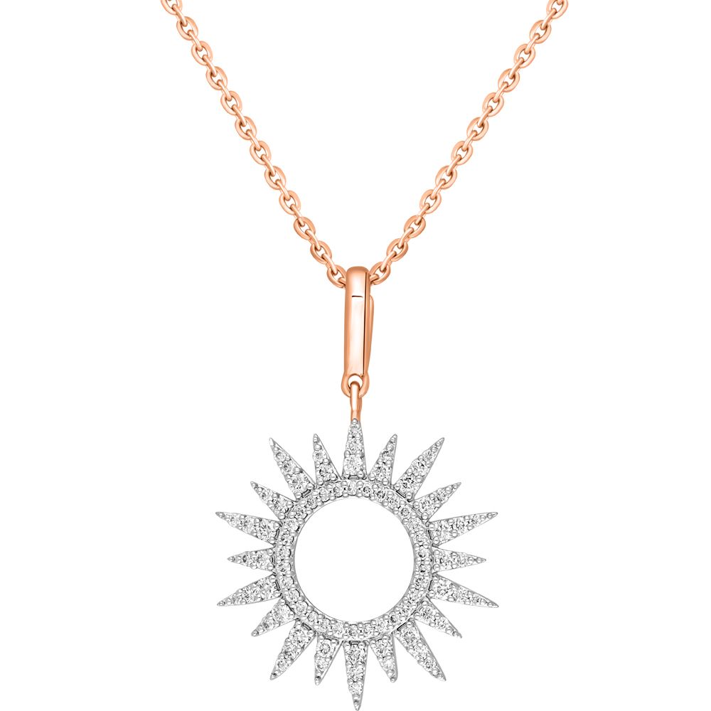 Chic 14KT Rose Gold Desired Pendant-Pendants-OPD20011-D900X0C