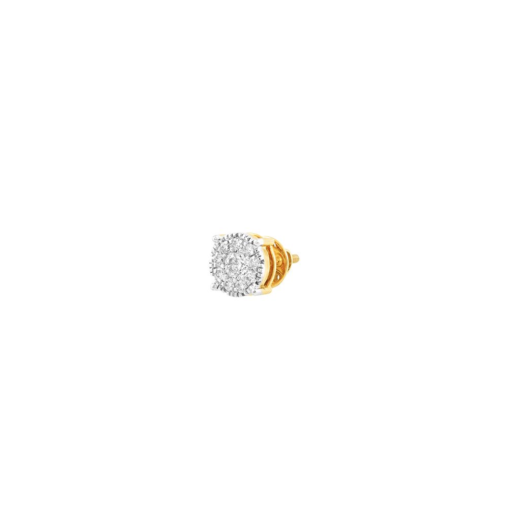 Diamond Studded Crown Star Pendant and Earrings Set-All Jewellery-OSP12042-M300R0B