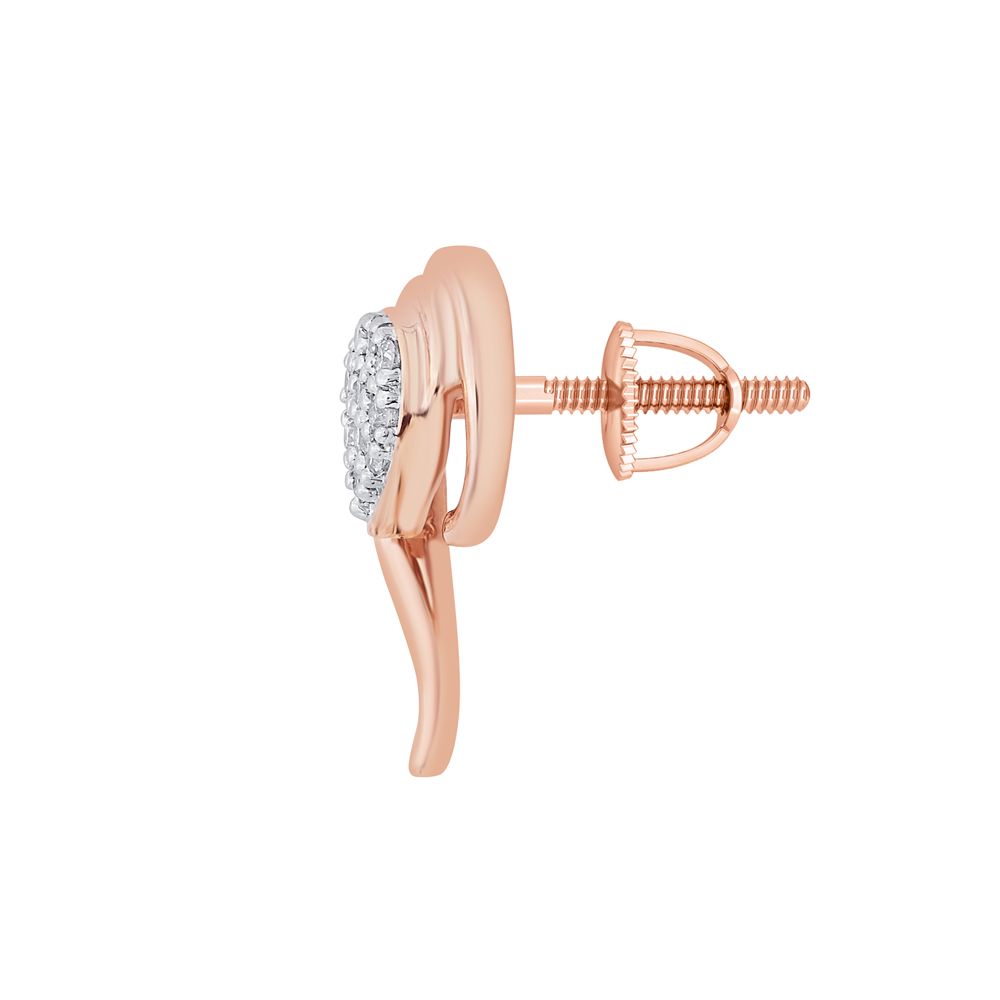 Enticing Droplet Design Diamond Pendant Set-Diamond-OSP12084-D400X0C