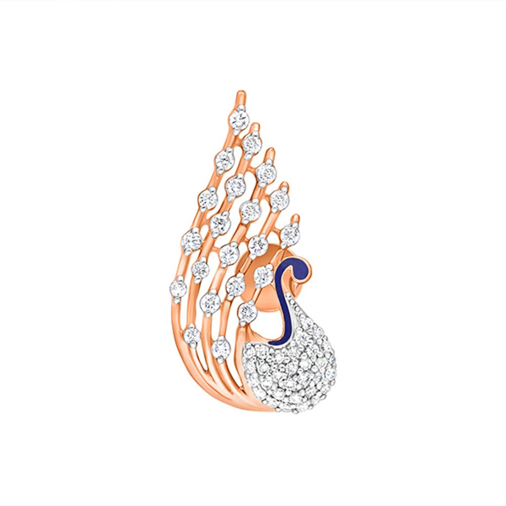 Refined 18KT Rose Gold Pendant Set-All Jewellery-OSP13010-D400X0B