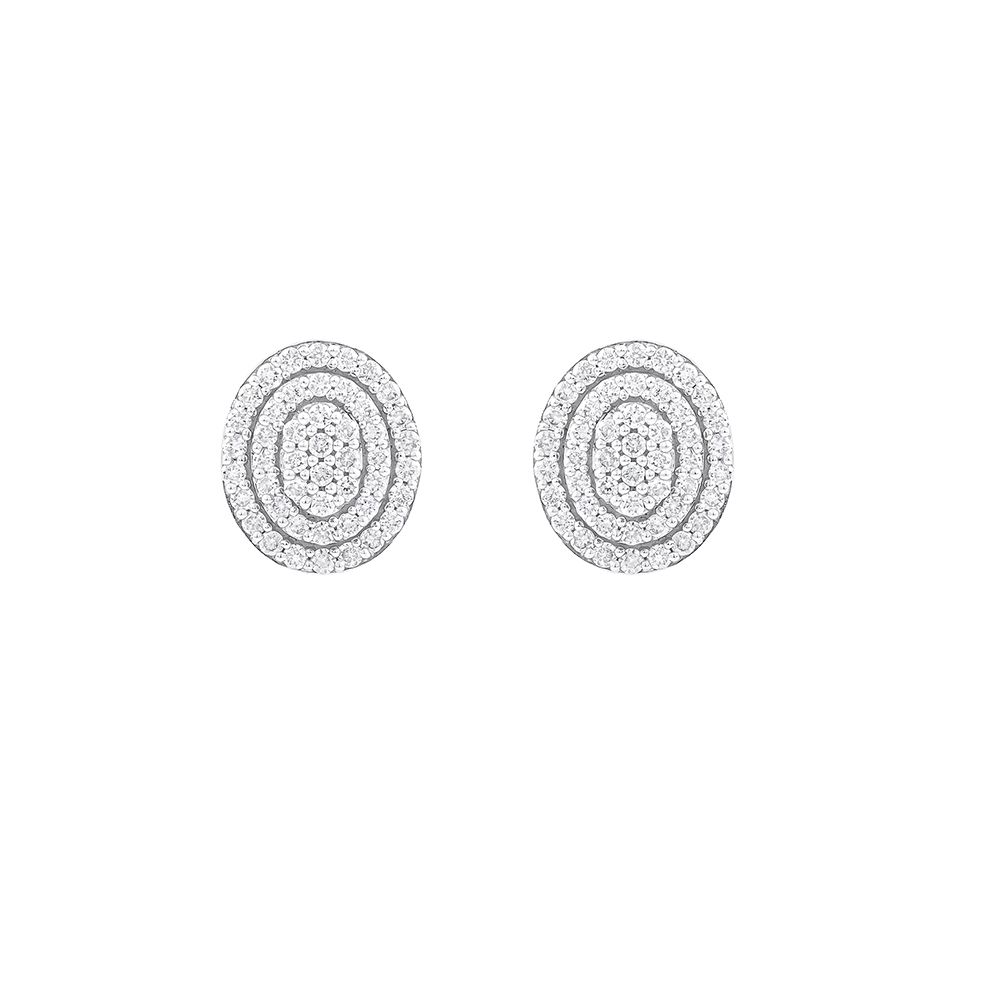 Simple Abstract Design Earrings and Pendant Set-All Jewellery-OSP16063-D400R0B