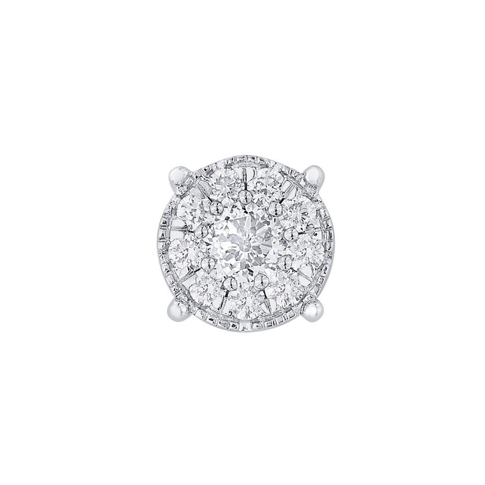 Bright Yellow Crown Star Gold Studs-All Jewellery-OPE17007-M300R0B