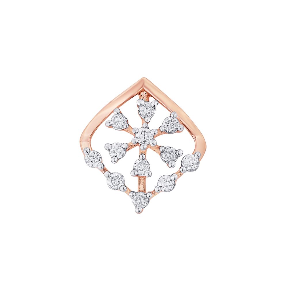 Shimmering Rose Gold Earrings-All Jewellery-OPE19012-D400X0B