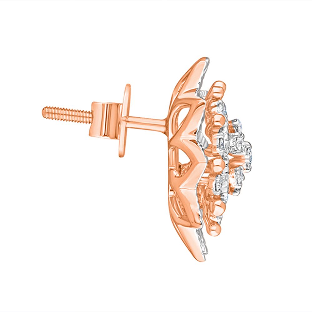 Evocative Diamond Earrings-Earrings-OPE19013-D400X0C