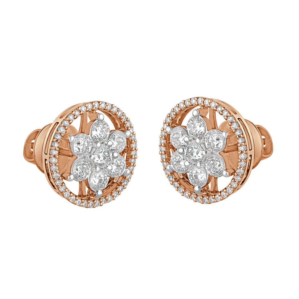 Resplendent Rose Gold Crown Star Pendant Set-All Jewellery-OSP20042-M300X0B