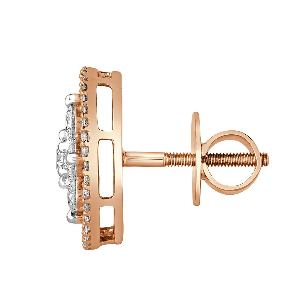 Resplendent Rose Gold Crown Star Pendant Set-All Jewellery-OSP20042-M300X0B