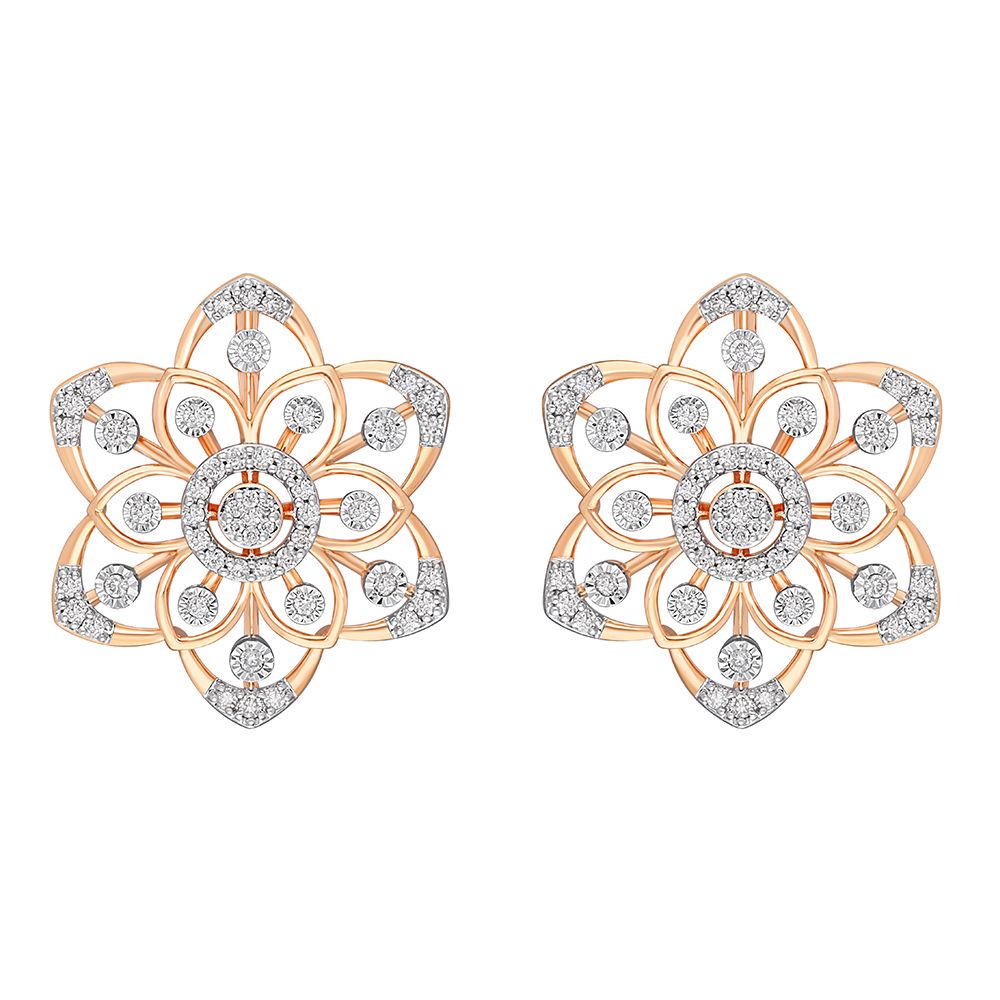 Buy Glamorous Diamond Stud Earrings OPE22049-D900X0C Online at