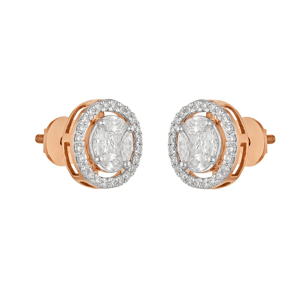 Dazzling Diamond Earrings-Earrings-OPE22051-D300X0C