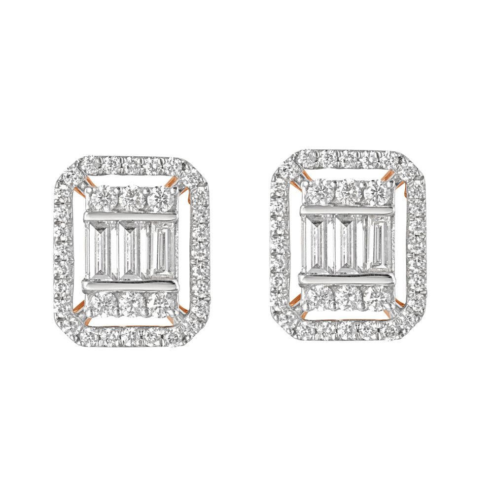 Timeless 14KT Rose Gold Earrings-Earrings-OPE22057-D300X0C